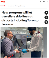 加拿大政府宣布机场提供更快安检!符合条件的旅客将免