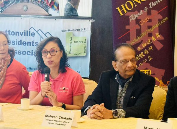 万锦市区域议员何胡景举办万家灯火食物募捐大行动