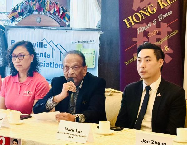 万锦市区域议员何胡景举办万家灯火食物募捐大行动