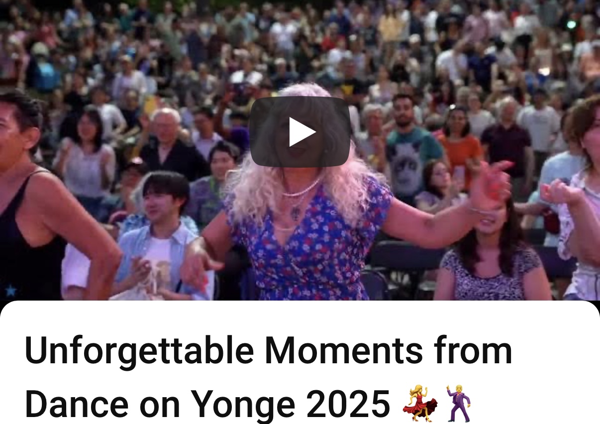 ��Լ�����������Ѽ��껪���ˣ�Dance on Yonge 2026ǿ�ƻع�