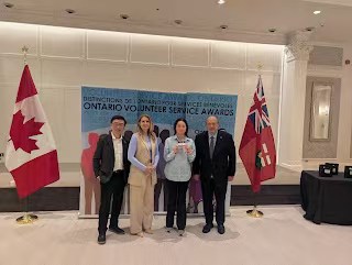 CCEA团队成员和优秀学生义工荣获2026安省义工服务奖