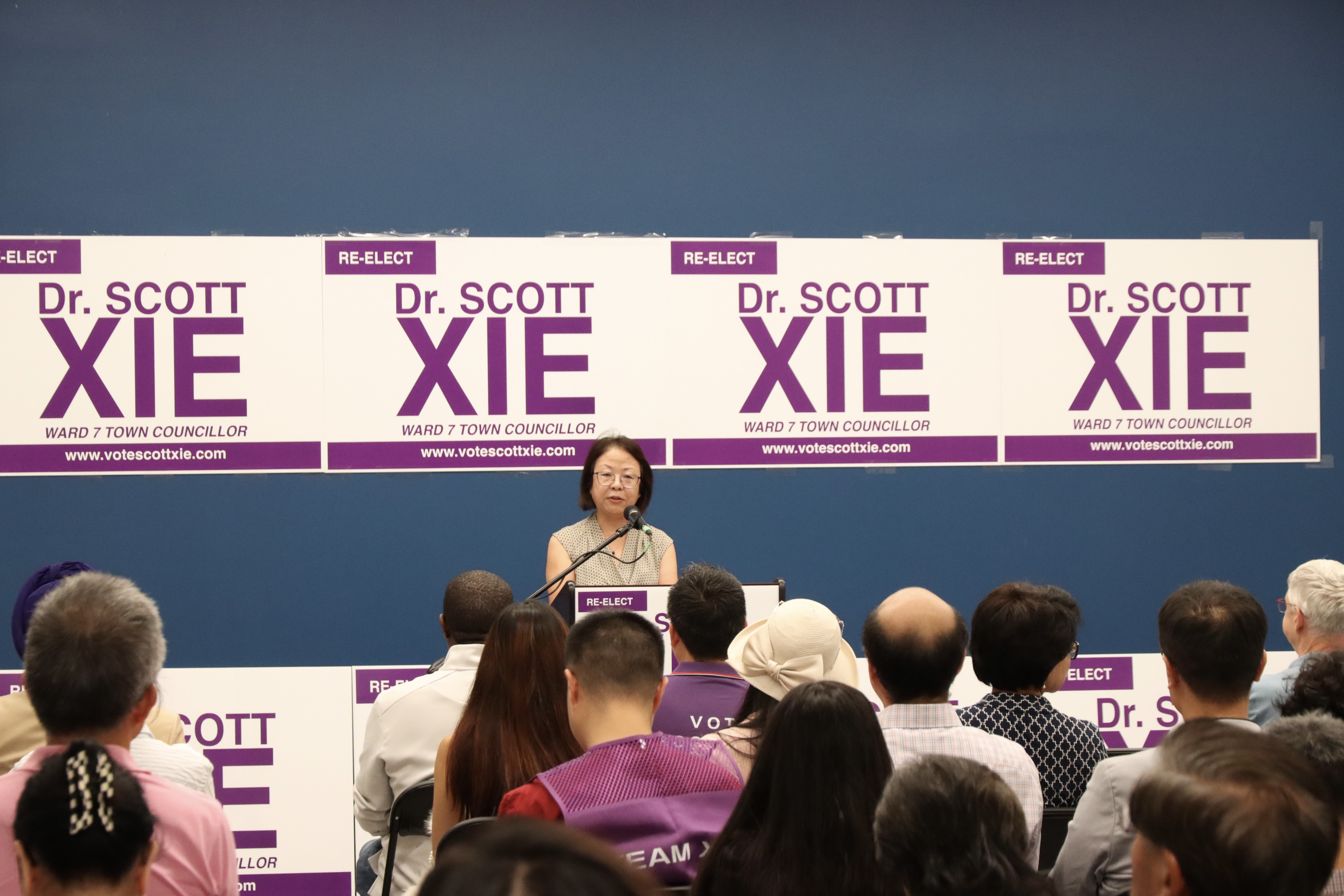 从承诺到成果:OAKVILLE首位华裔市议员谢爱军启动连任竞选