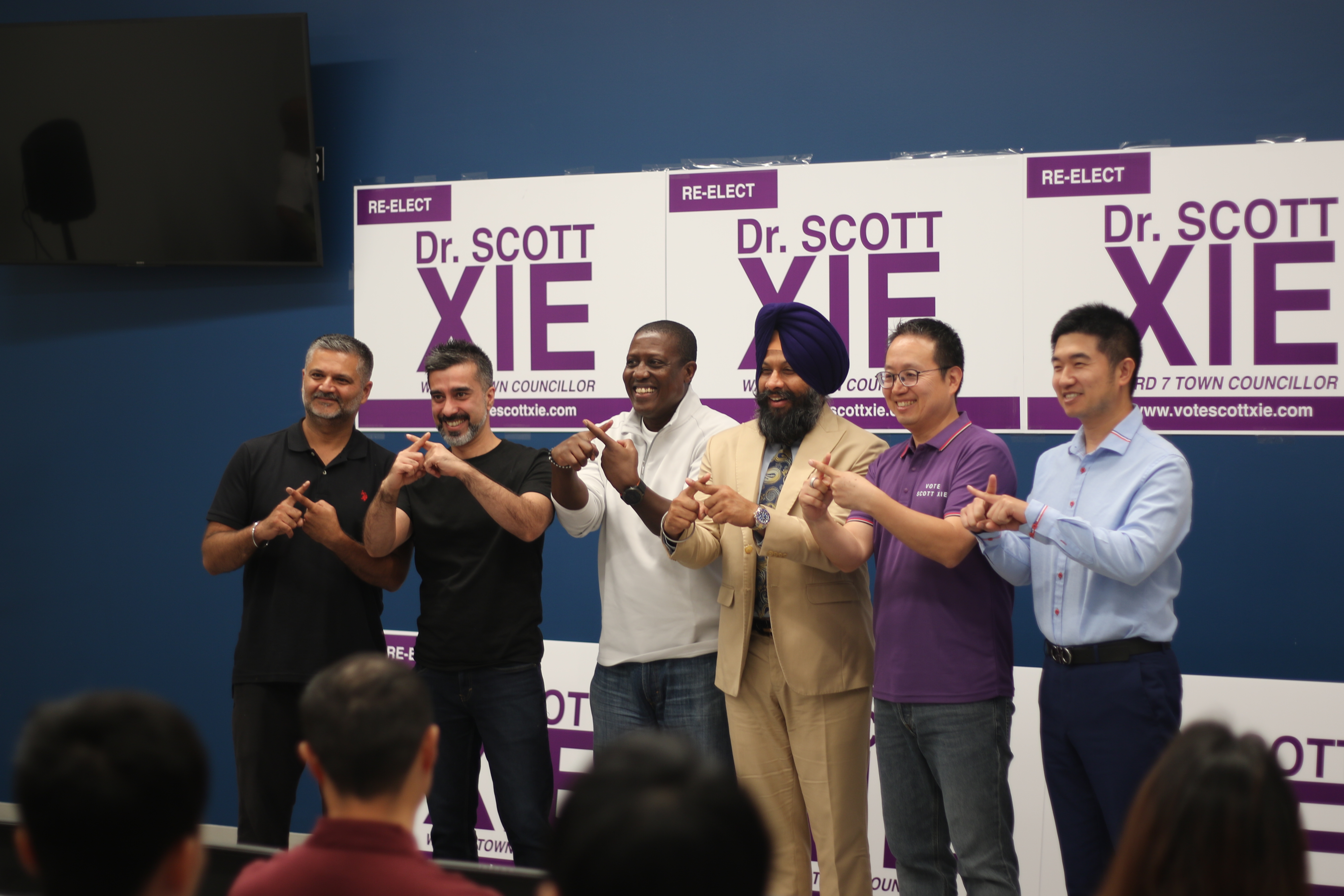 从承诺到成果:OAKVILLE首位华裔市议员谢爱军启动连任竞选