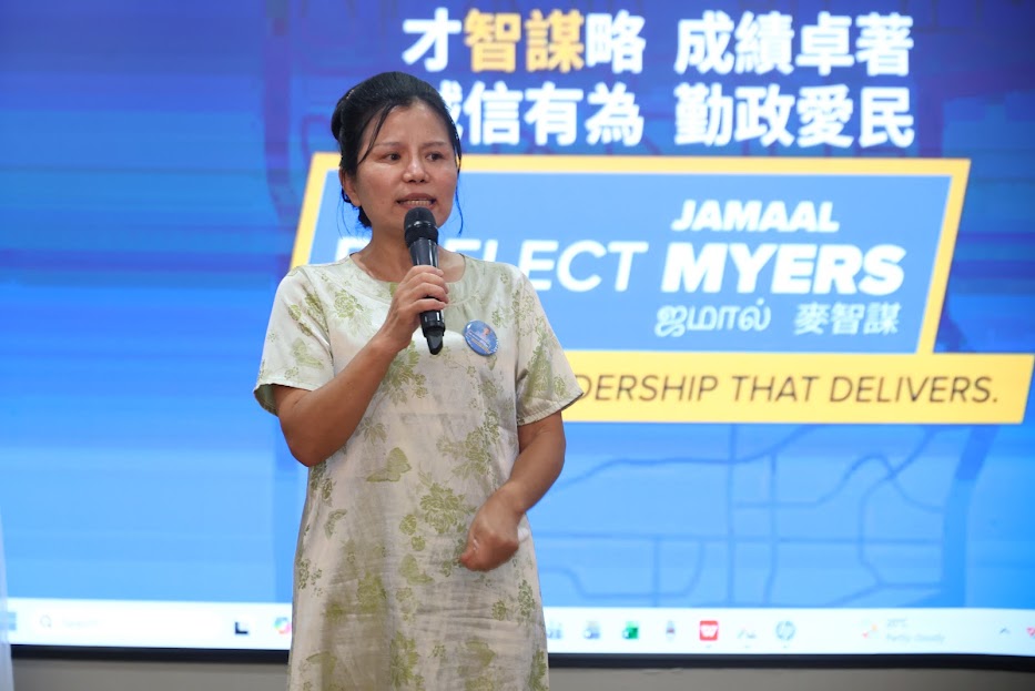 麦智谋争取连任士嘉堡北区市议员 不忘初心与使命 砥砺前行民心所