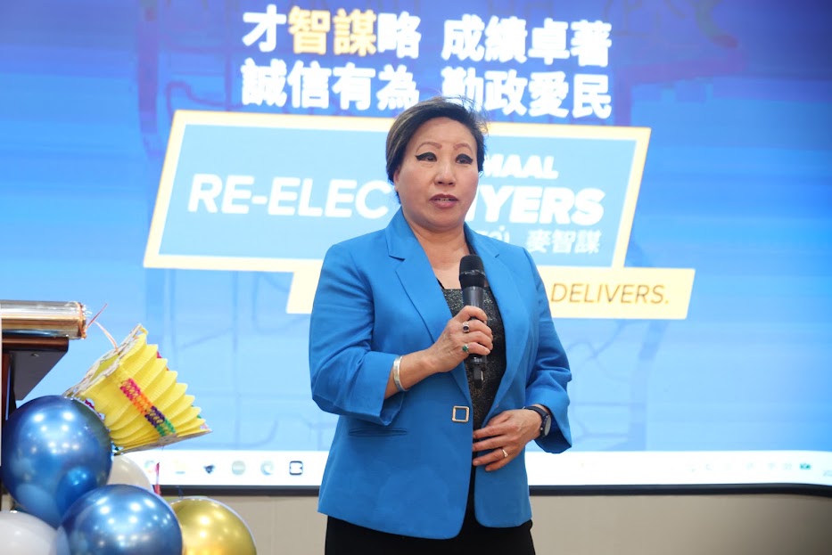 麦智谋争取连任士嘉堡北区市议员 不忘初心与使命 砥砺前行民心所