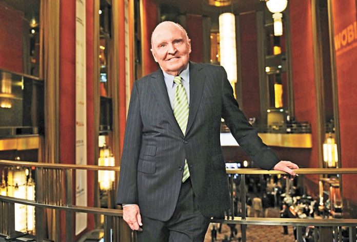 File: Jack Welch The CEO Who Reshaped General Electric Co. Dies At 84