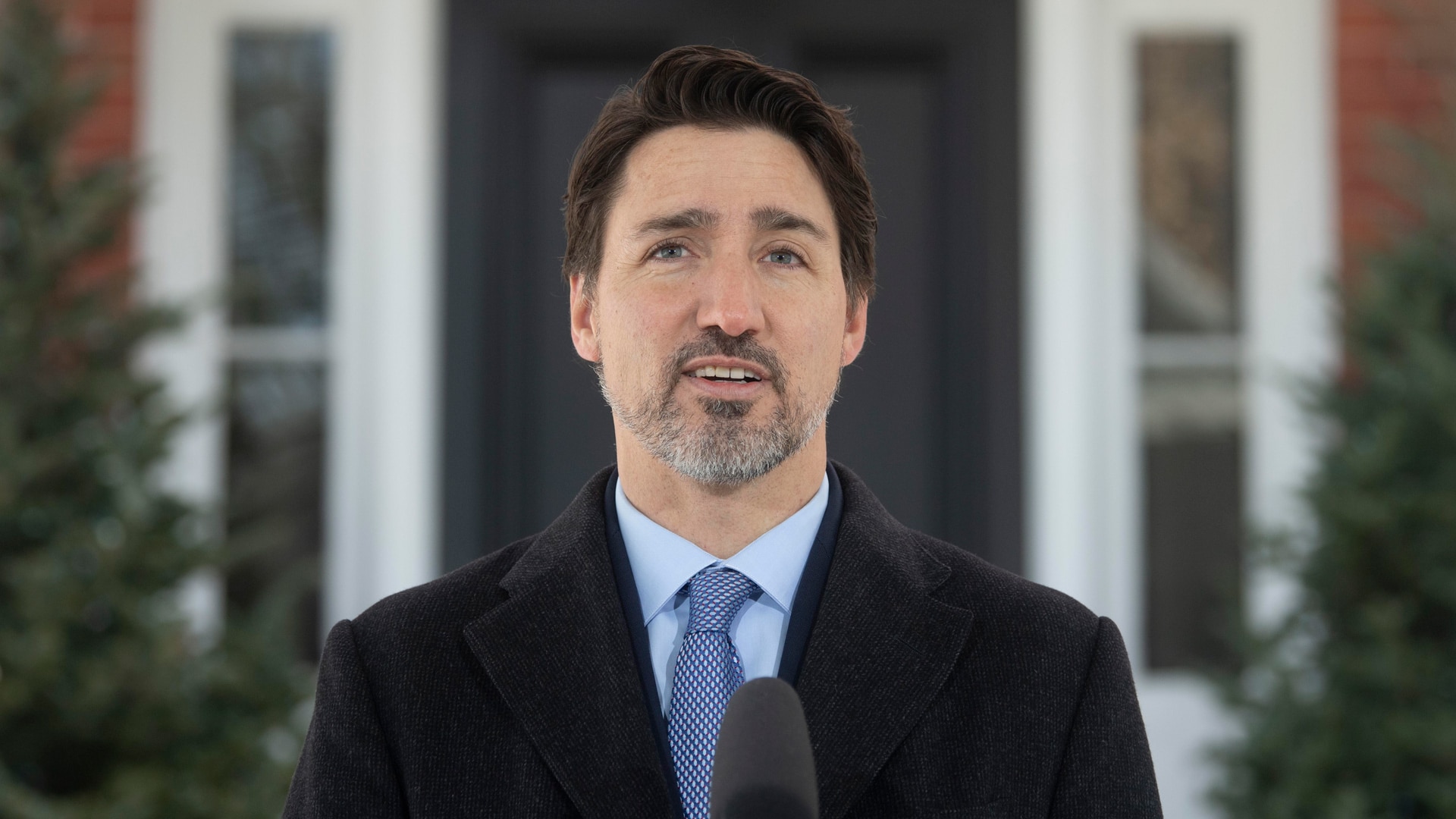 Image result for trudeau press conference cbc