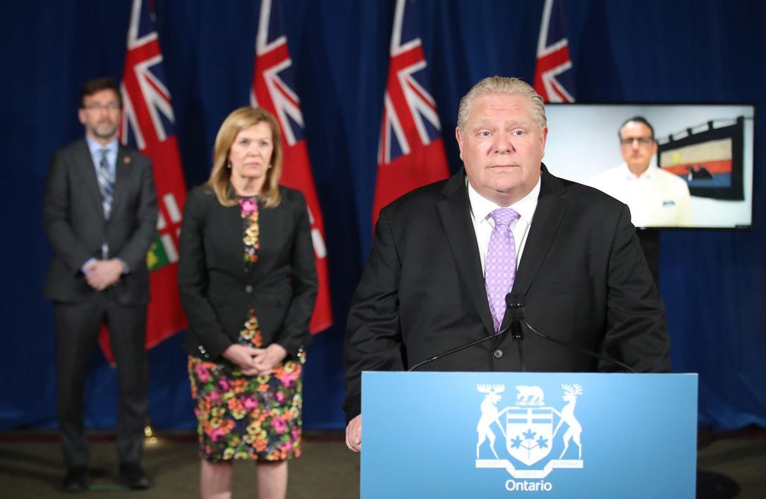 Ontario’s state of emergency gives sweeping powers to the government under the Emergency Management and Civil Protection Act.