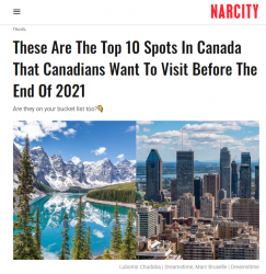 疫情后加拿大人最想去的境内10大景点