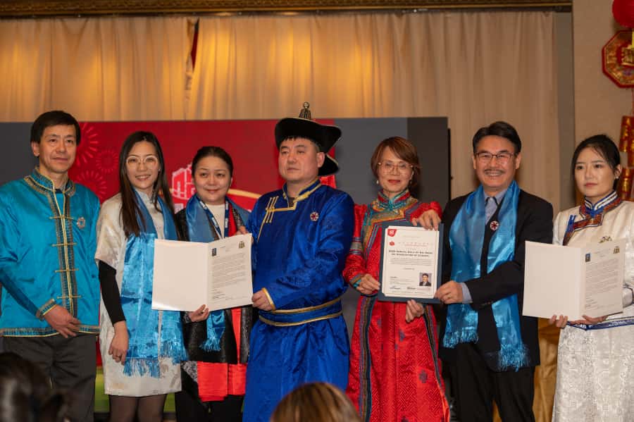 400乡亲齐聚加拿大内蒙古同乡会2025迎春晚会