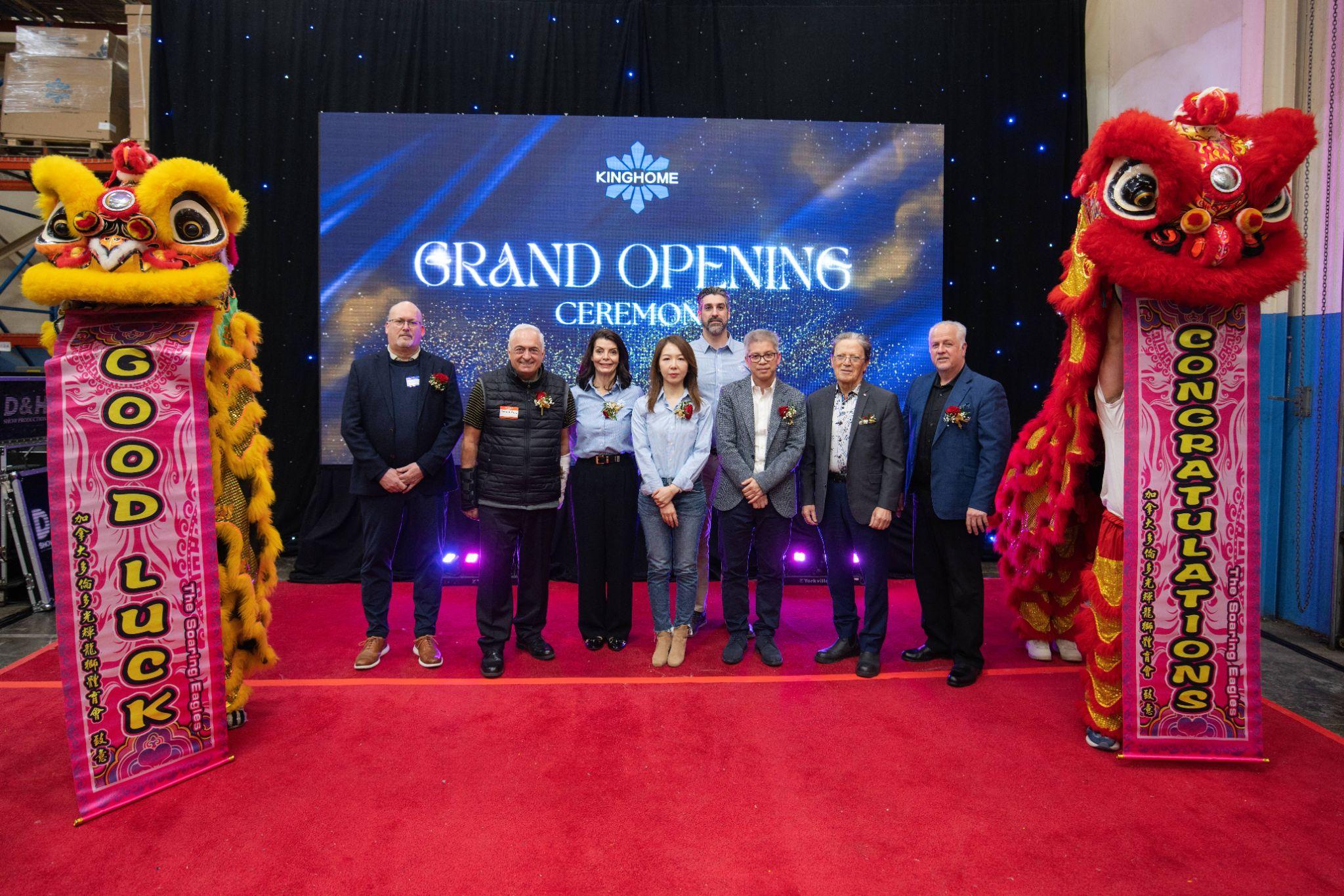 KINGHOME加拿大总部盛大开幕暨产品发布会成功举行