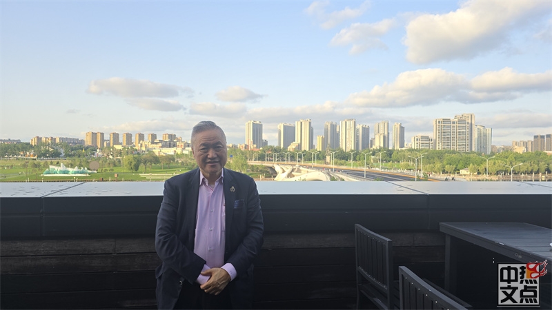 加中贸促会会长陆炳雄参加北京CBD论坛,共话“一带一路”全球发