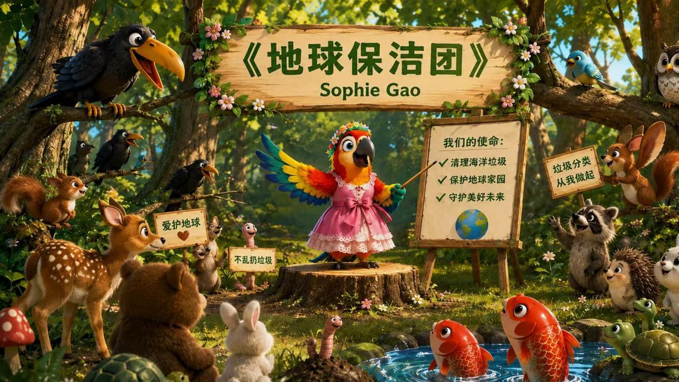 以艺术之声唤醒绿色未来第三届火星计划杯儿童环保故事大王大赛落