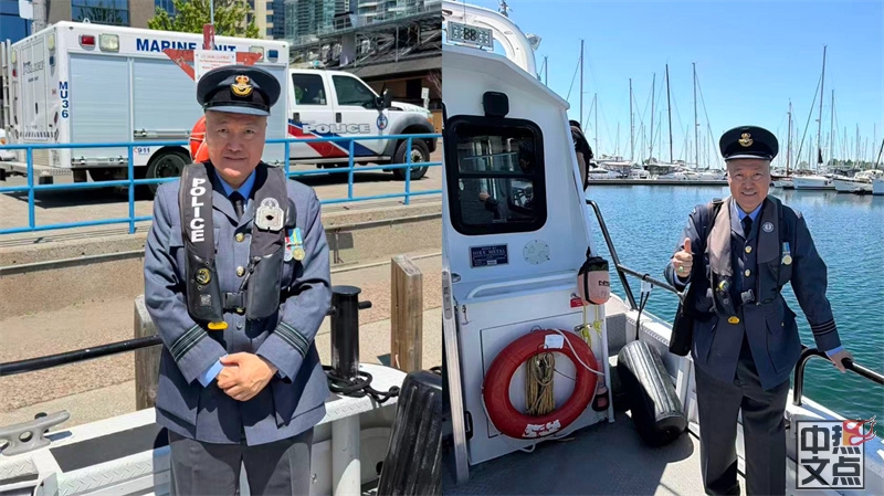 香港航空团荣誉少校陆炳雄三次获邀参与皮尔区警察局警察总长体验
