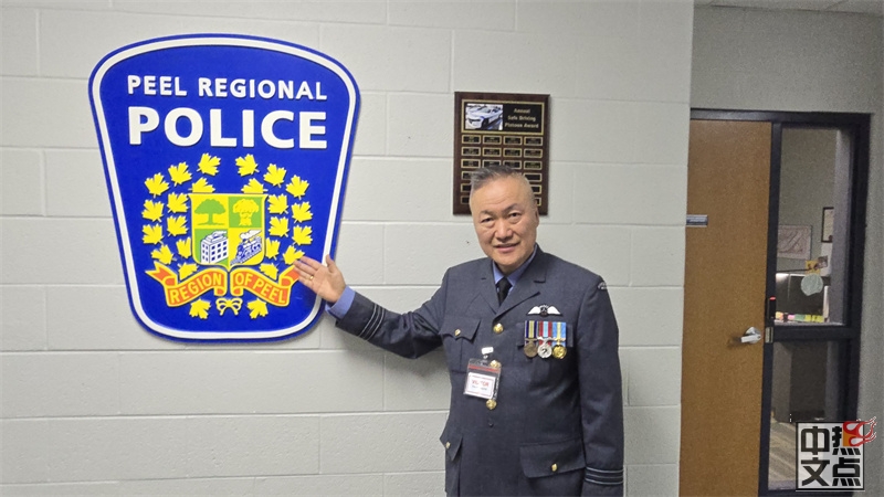 香港航空团荣誉少校陆炳雄三次获邀参与皮尔区警察局警察总长体验