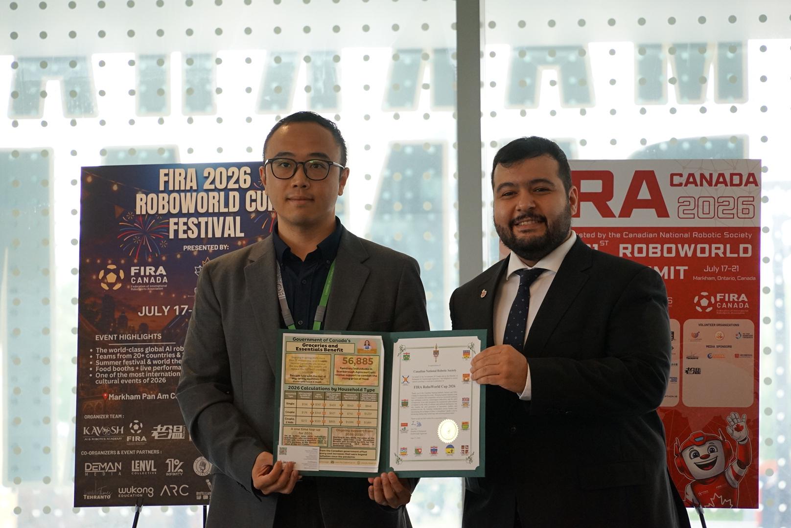 第31届 FIRA全球机器人与人工智能盛会 2026年7月落地加拿大万锦