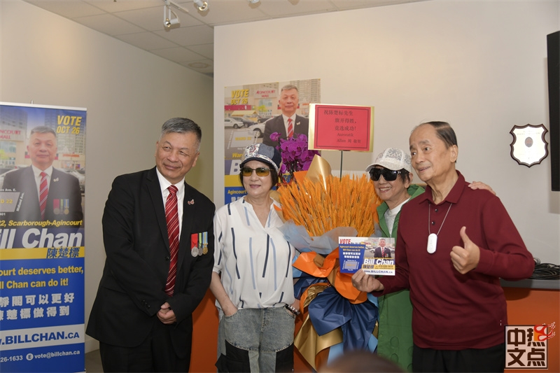 退休多伦多警官陈楚标启动竞逐多伦多第22区士嘉堡-爱静阁市议员